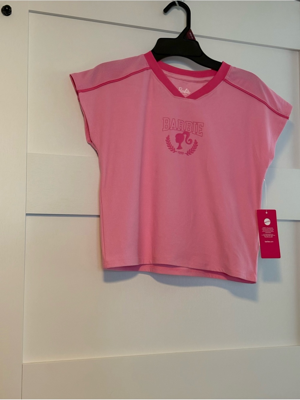 Barbie Two-Tone Pink Short Sleeve Tee